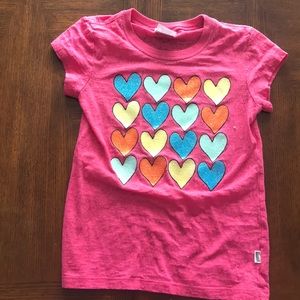 Soffe t-shirt with hearts